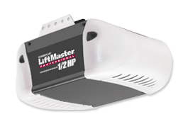 LiftMaster garage door opener on white background